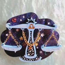 Load and play video in Gallery viewer, Libra Brooch - The Scales *MADE TO ORDER*
