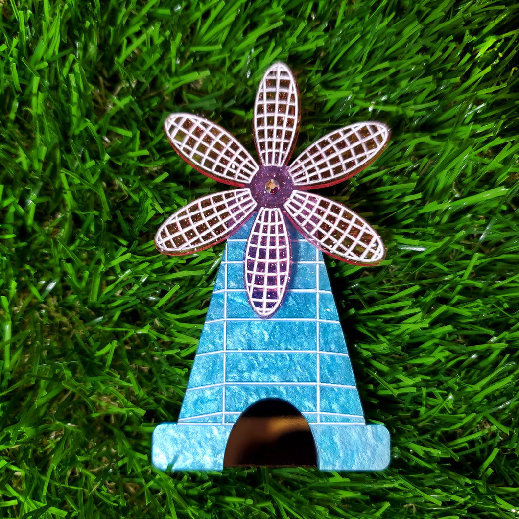 Wild Windmill Brooch